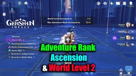 World Level Ascension 